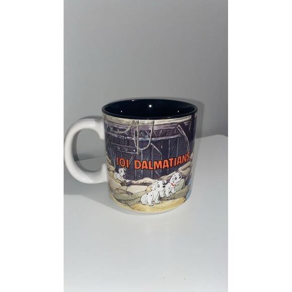Vintage Disney 101 Dalmatians Coffee Mug / Dalmatian‎ Puppies - Picture 1 of 7